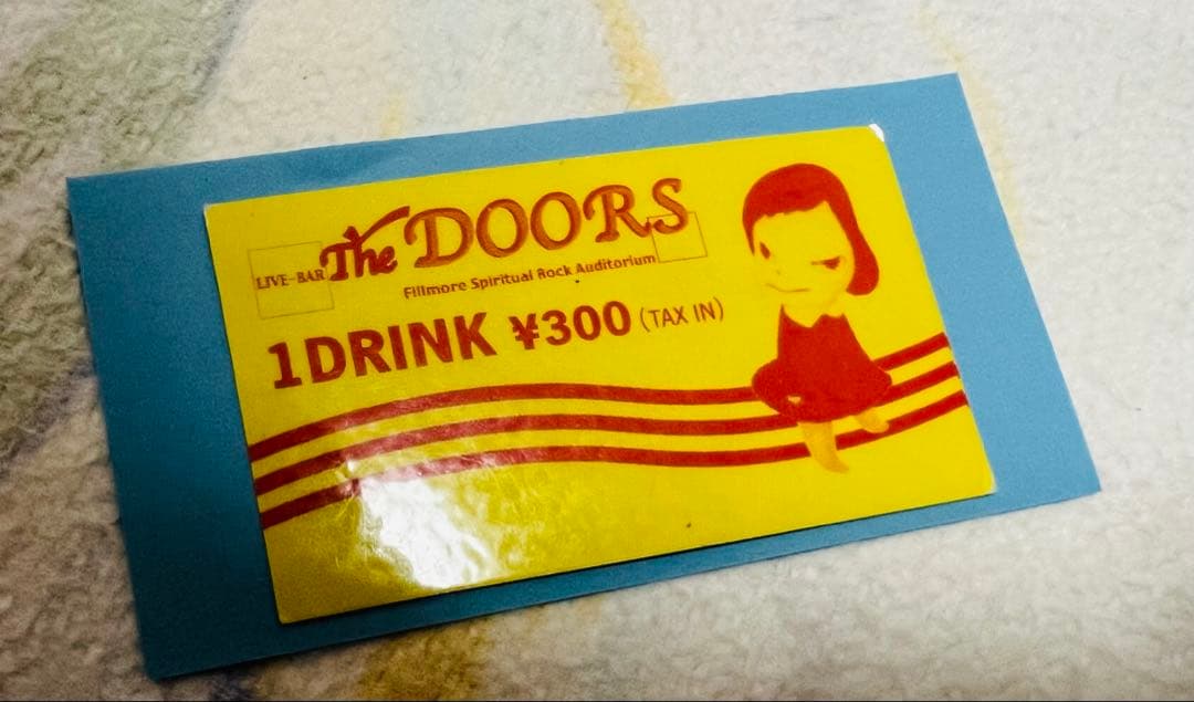 奈良美智のThe Doorsのチケット