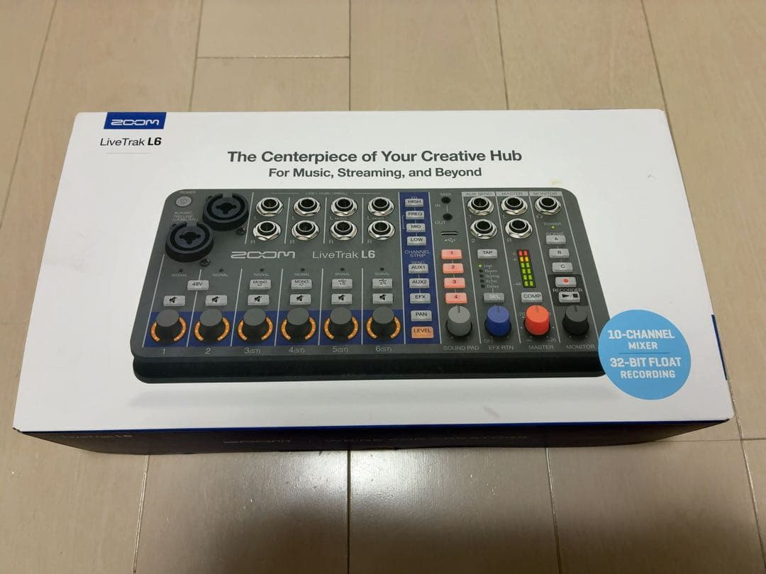 ZOOM ズーム L-6 デジタルミキサー