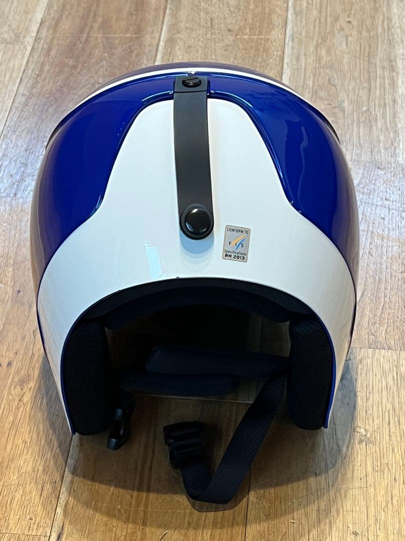 SWANS ヘルメット 青 白 アルペンスキー