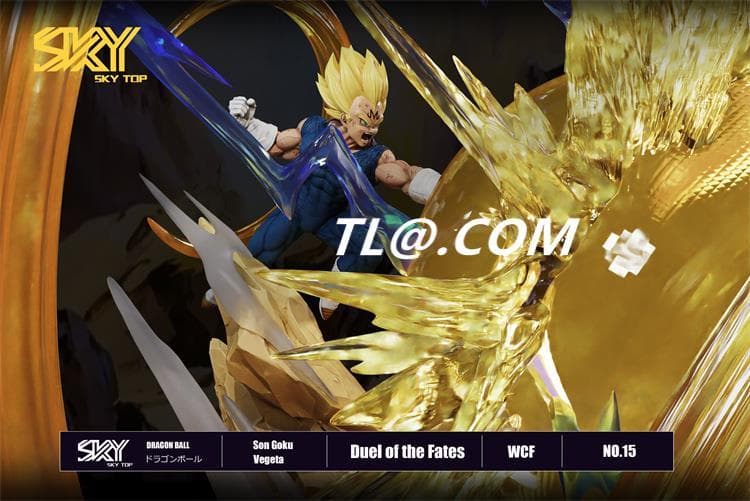 新品未開封『ドラコンボール』 　孫悟空＆魔人ベジータ　ガレージキット スタチュー