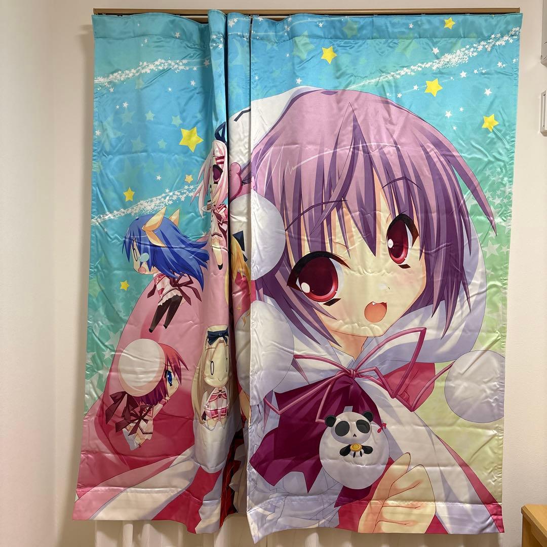 【ティンクル☆くるせいだーす】遮光カーテン　タッセル付