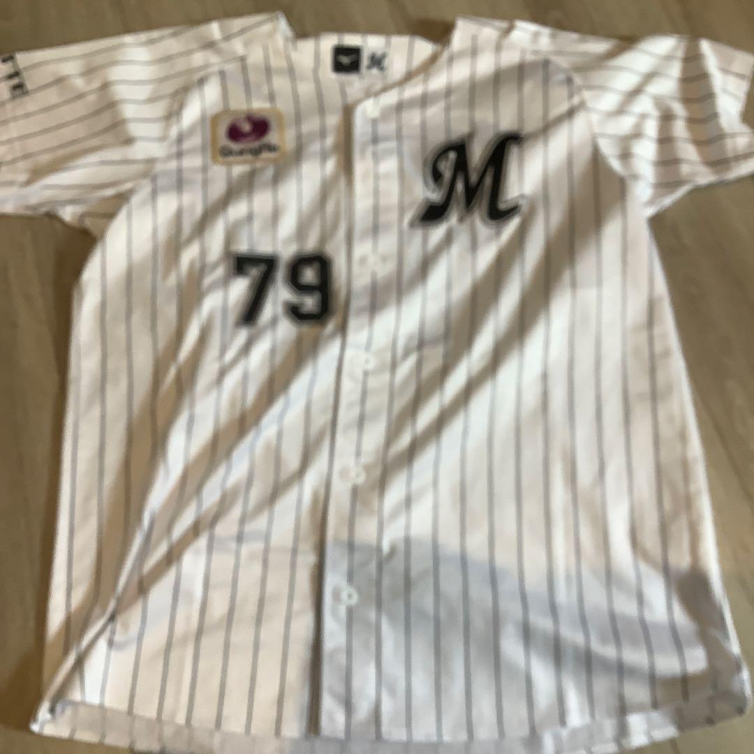 千葉ロッテマリーンズ　レオネスマーティン　ユニフォーム　Oサイズ