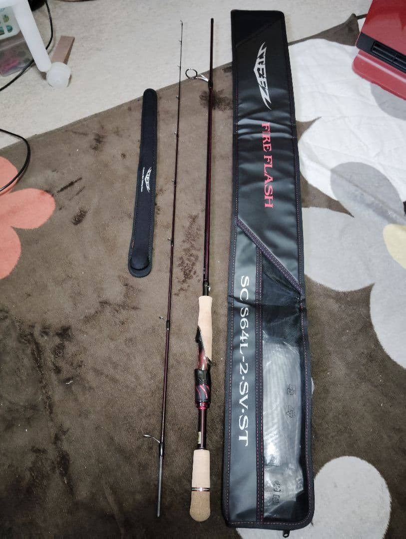 超美品ダイワスティーズファイヤーフラッシュ SC S64L-2-SV-ST