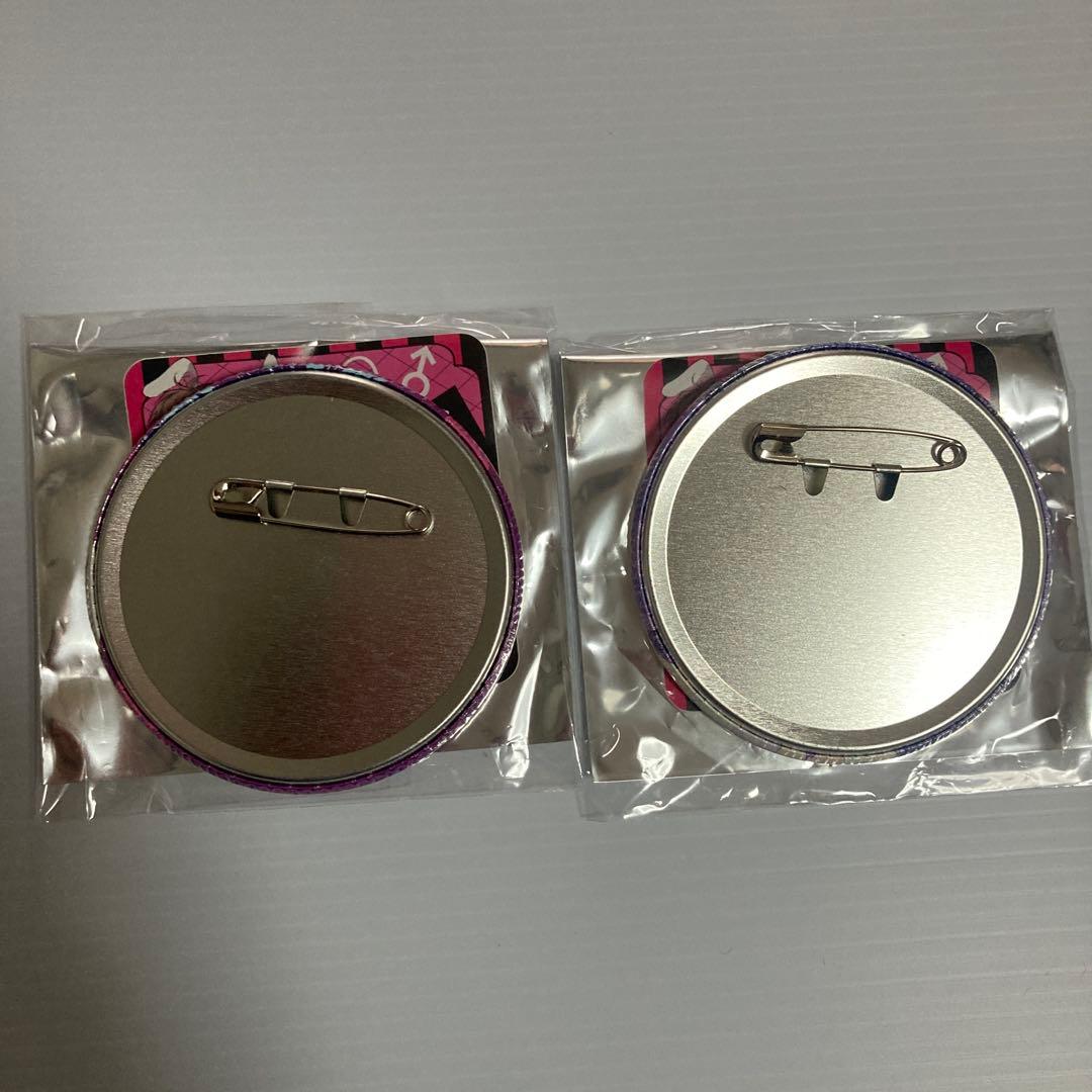 【専用】ヤリチンビッチ部 鹿谷　缶バッジ 2点