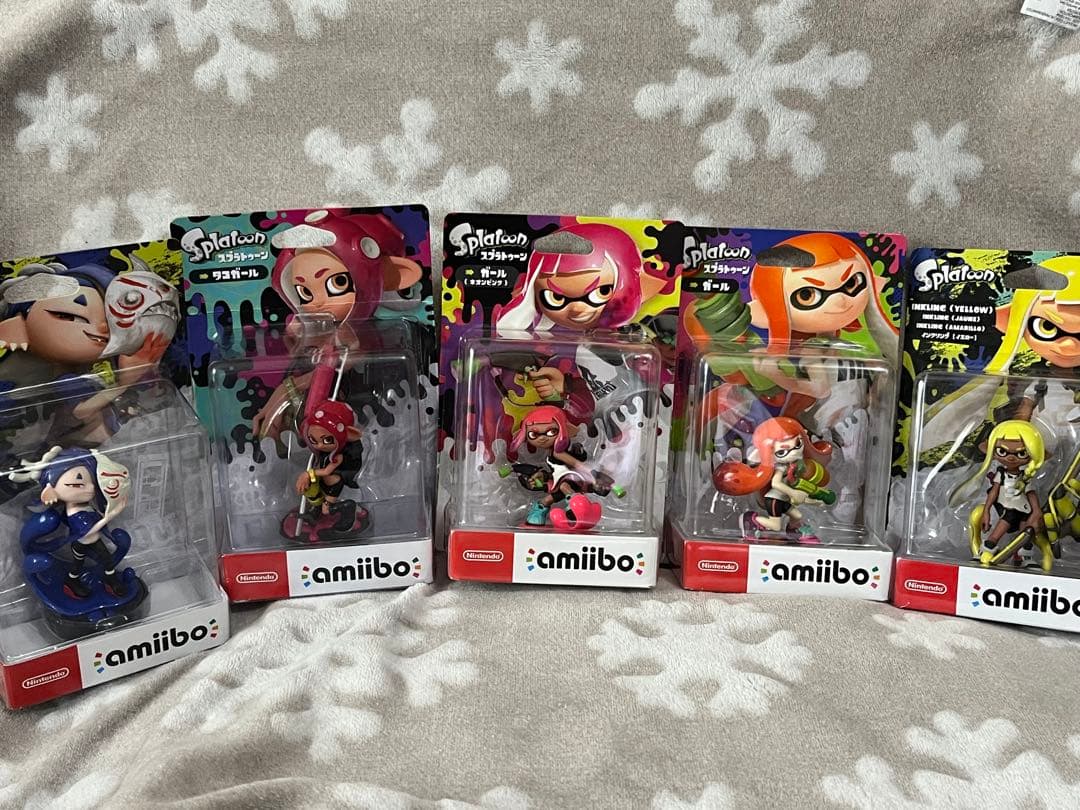 Splatoon amiibo フィギュア 5体セット