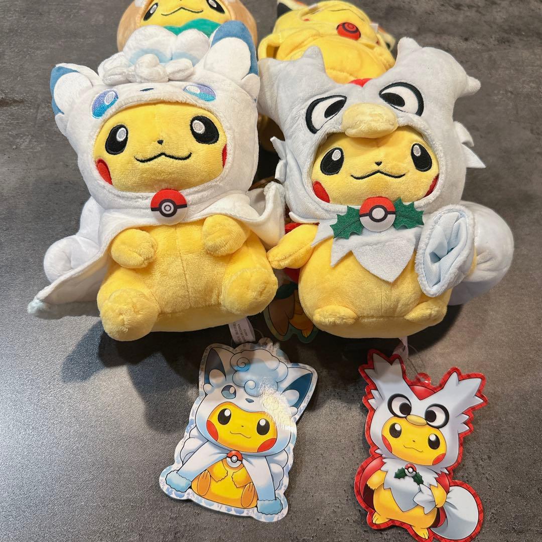 ピカチュウ ポンチョを着たピカチュウ ぬいぐるみ