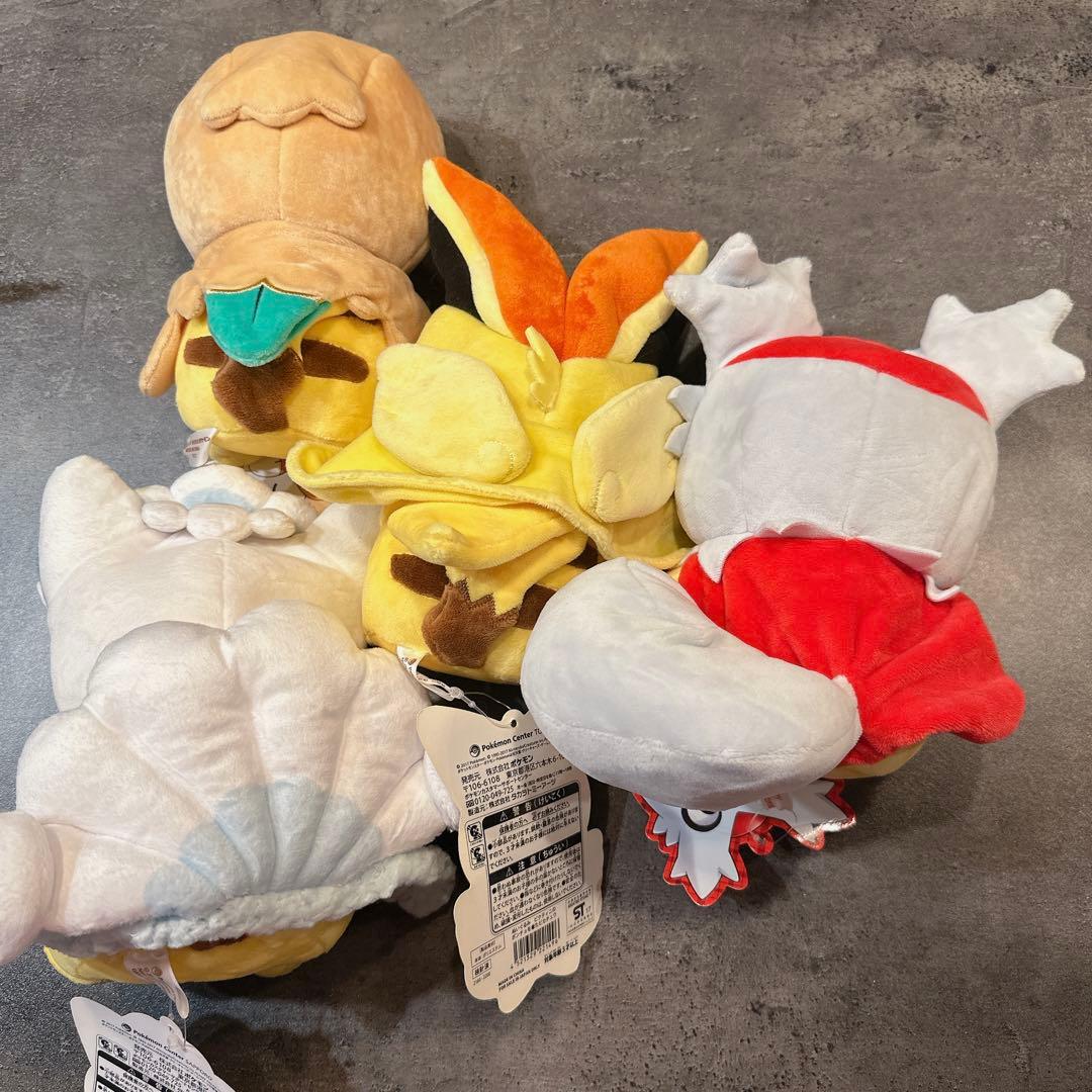 ピカチュウ ポンチョを着たピカチュウ ぬいぐるみ