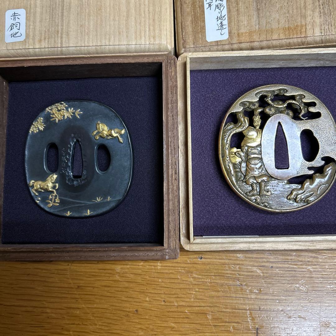 鍔、刀、鍔、火縄銃、千葉で骨董品店やってます