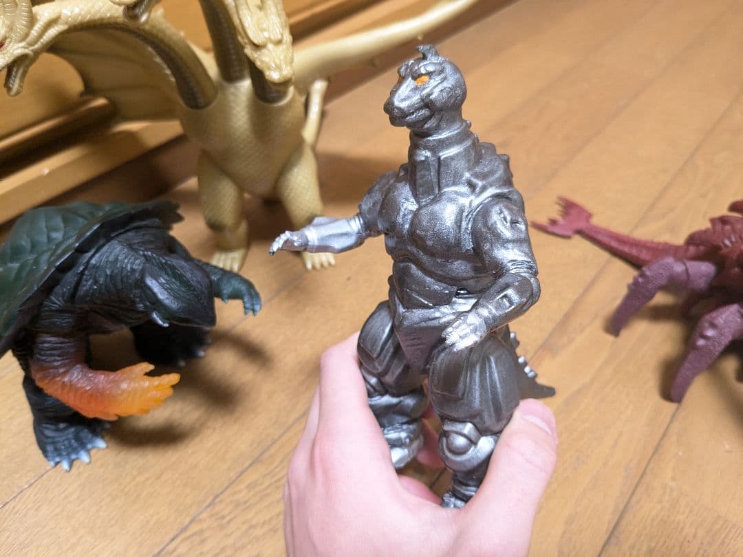 ゴジラ　ガメラ　ソフビ　ムービーモンスターシリーズ