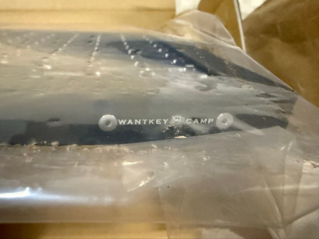 サンゾー工務店　wantkey campコラボ iron table mini