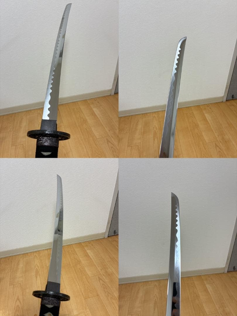 日本刀 雲龍 刀装具一式 太刀 脇差し 小太刀 模造刃 セット売り