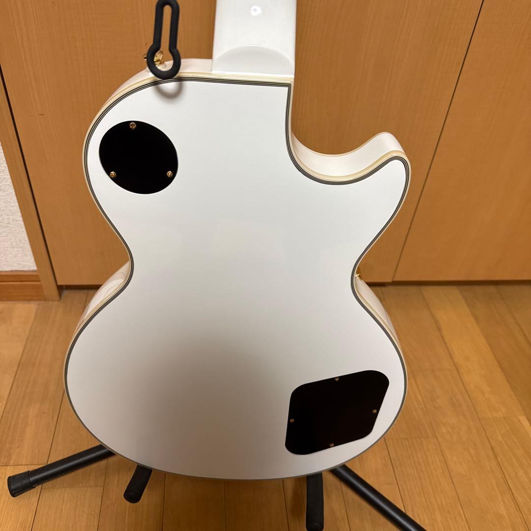 エピフォン レスポールカスタム レフティ ホワイト