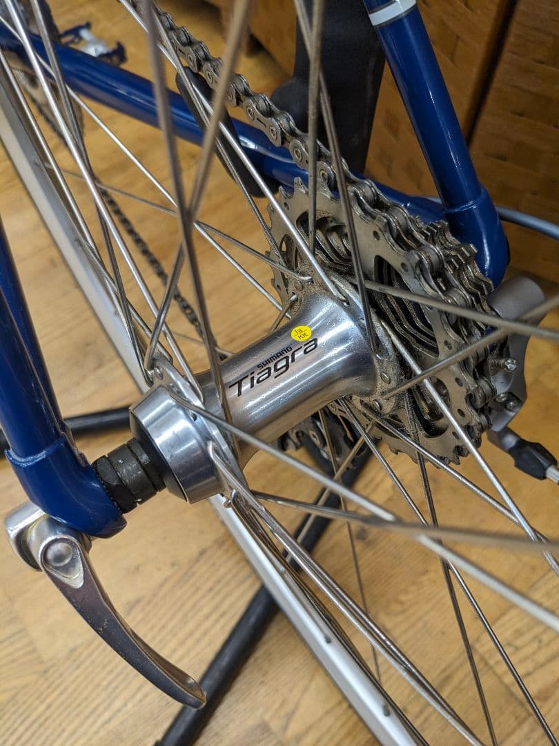 U087 ロードバイク　ラレー　カールトン　CRN ブルー