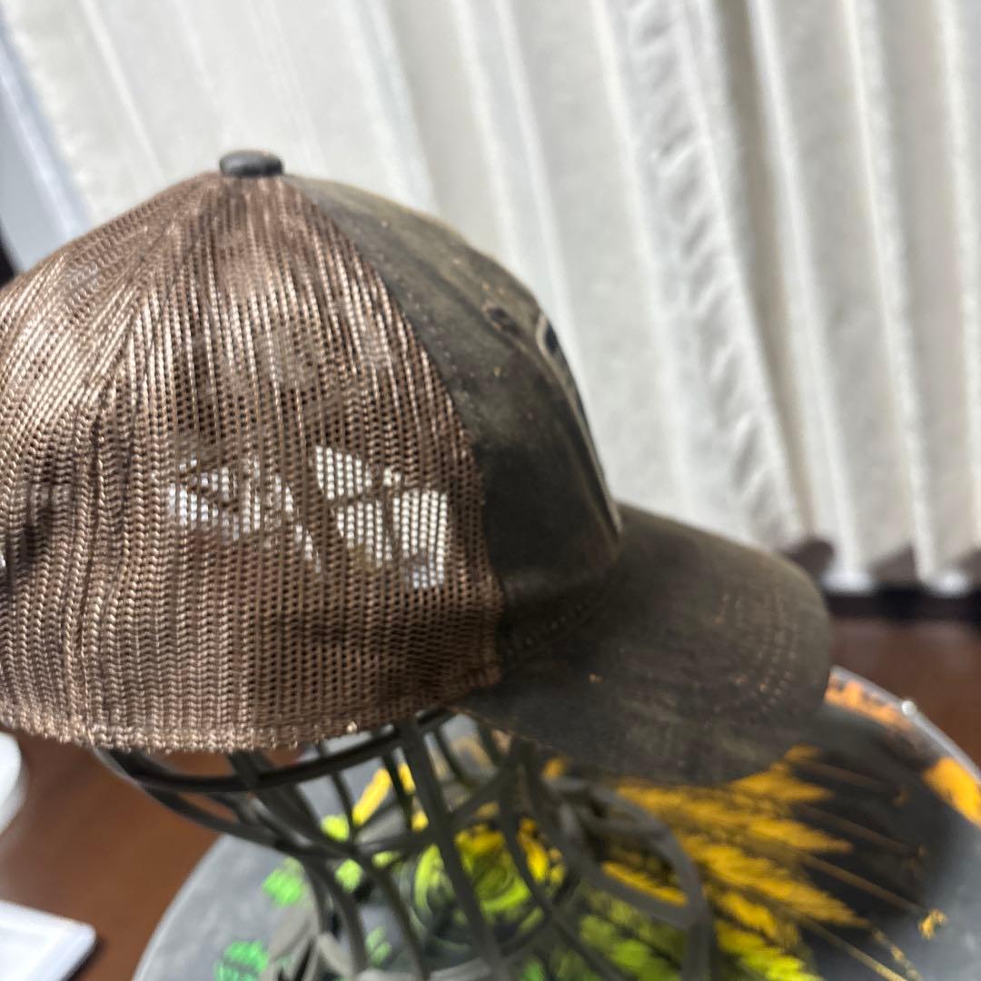 希少　ビンテージ　Bass Pro Shops レザー　メッシュ　ブラウン