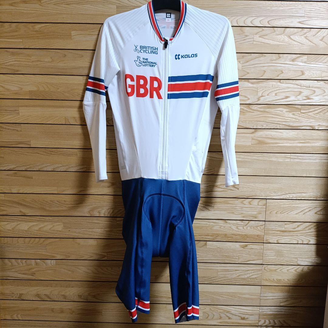 支給品　スキンスーツ　イギリス代表　ナショナルチーム　ワンピース　長袖　S
