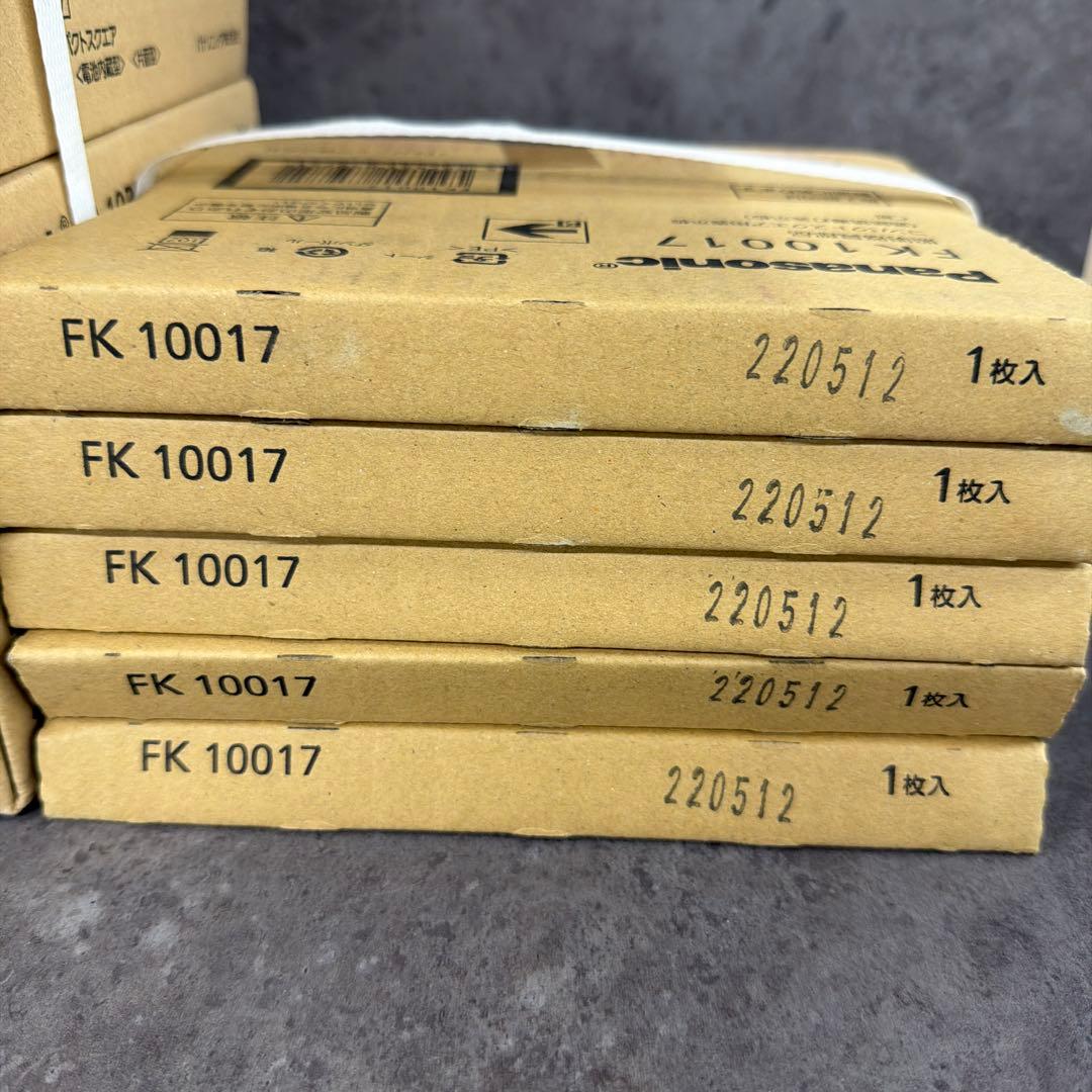 5台パナソニック LED誘導灯 FA10312CLE1 表示板FK10017