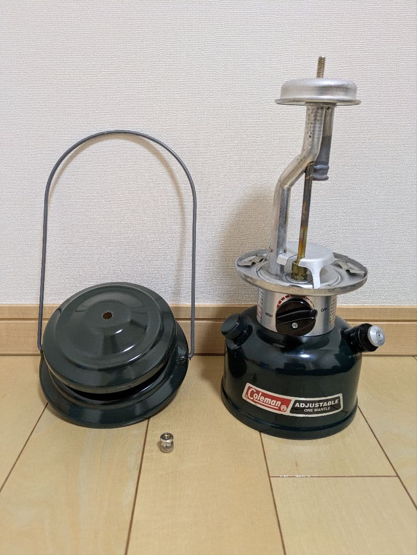 Coleman コールマン ガソリンランタン ワンマントル 92年4月