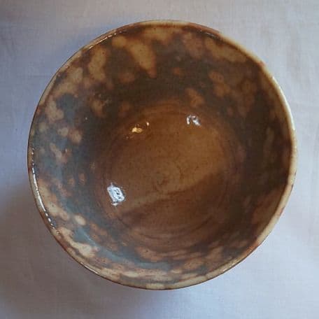 A 99 抹茶碗 宮島御砂焼 ( 新品未使用品 )