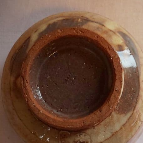 A 99 抹茶碗 宮島御砂焼 ( 新品未使用品 )