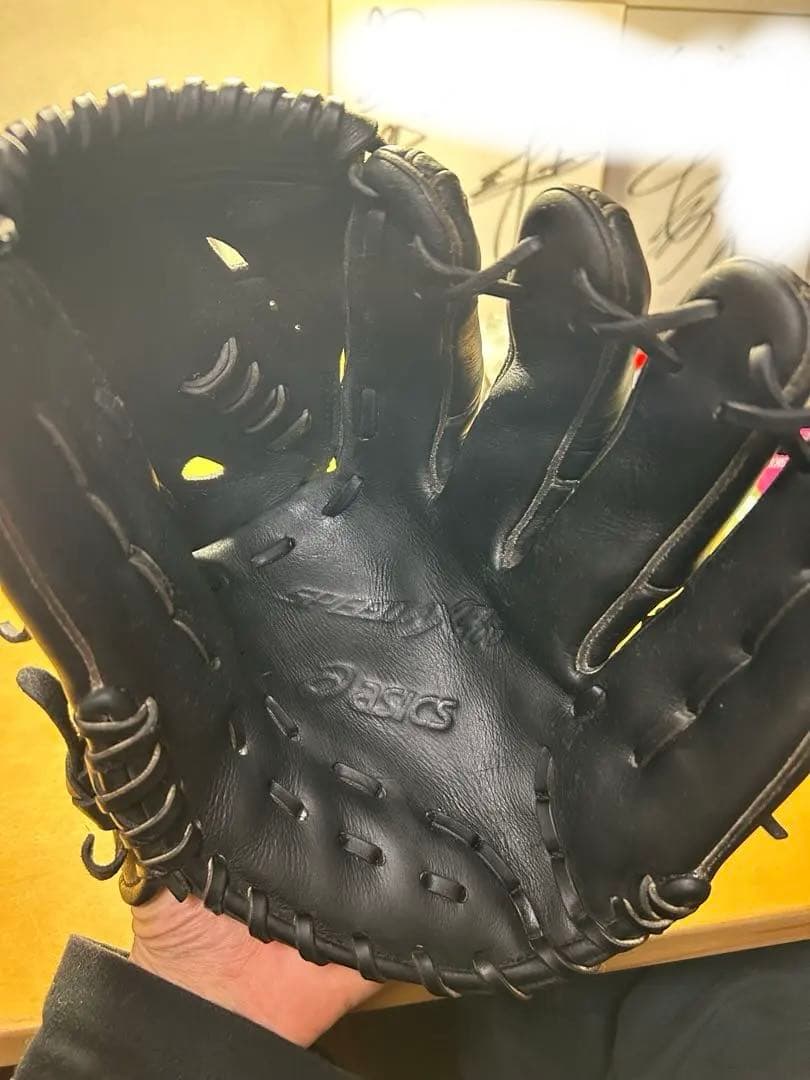 ASICS 硬式グローブ 黒　大谷モデル　投手用