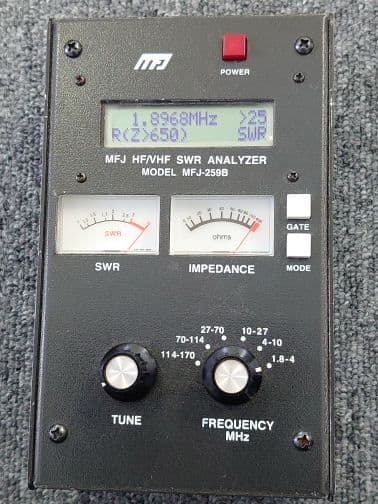 MFJ-259B HF/VHF アンテナアナライザー