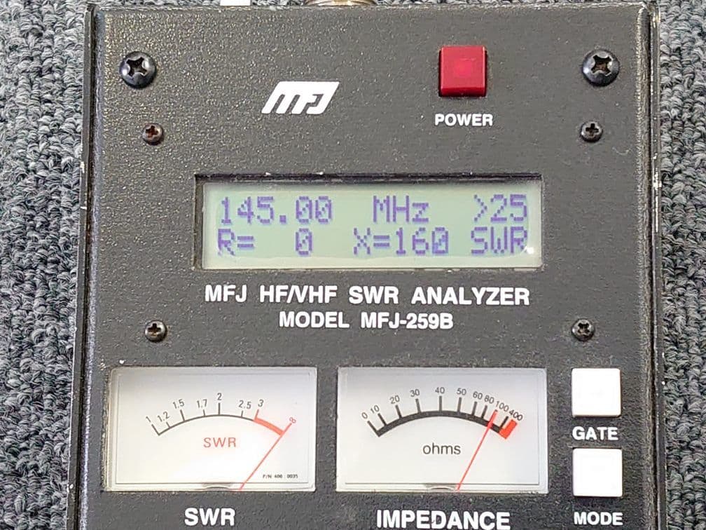 MFJ-259B HF/VHF アンテナアナライザー