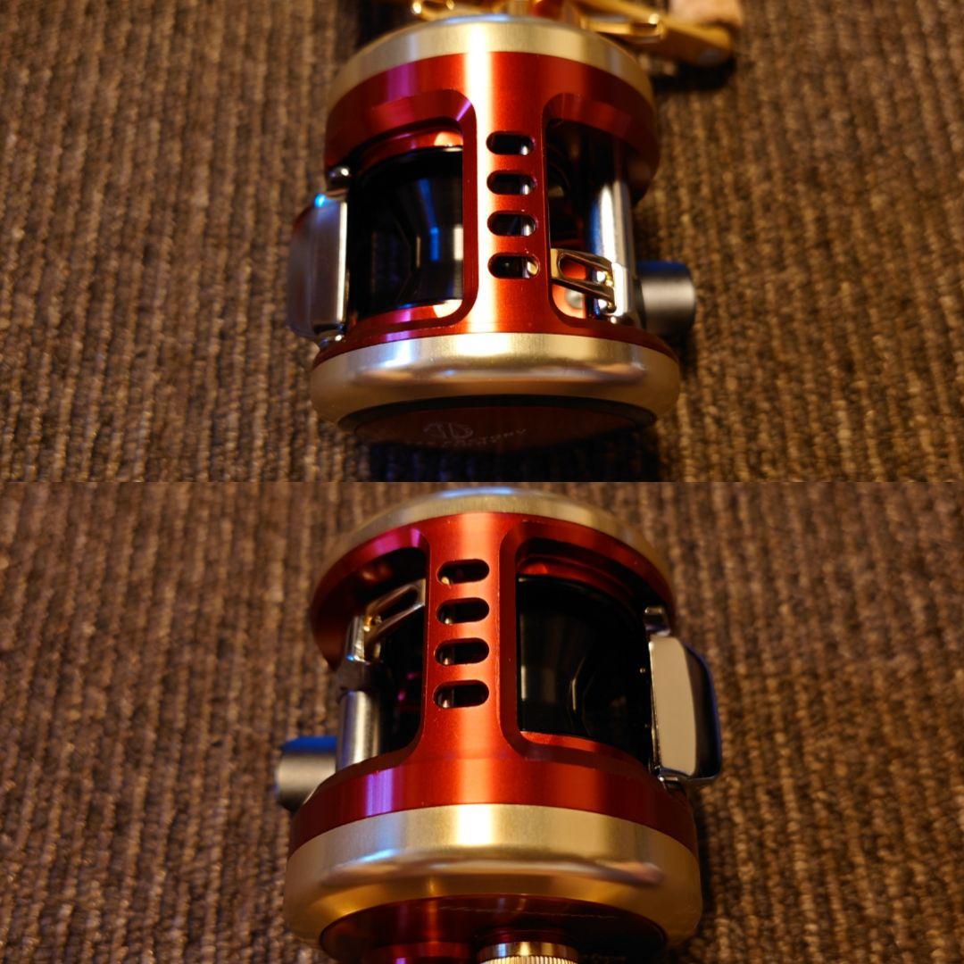 極上美品 ダイワ x アイズファクトリー 01ミリオネア ライト 103Lレッド