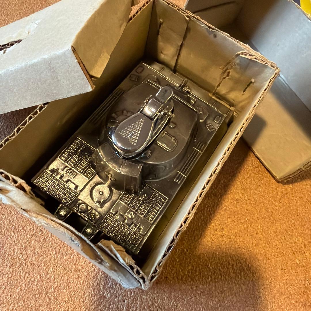 TIGER TANK 戦車型 ライターオブジェ メタル製 ミリタリー KEIWA