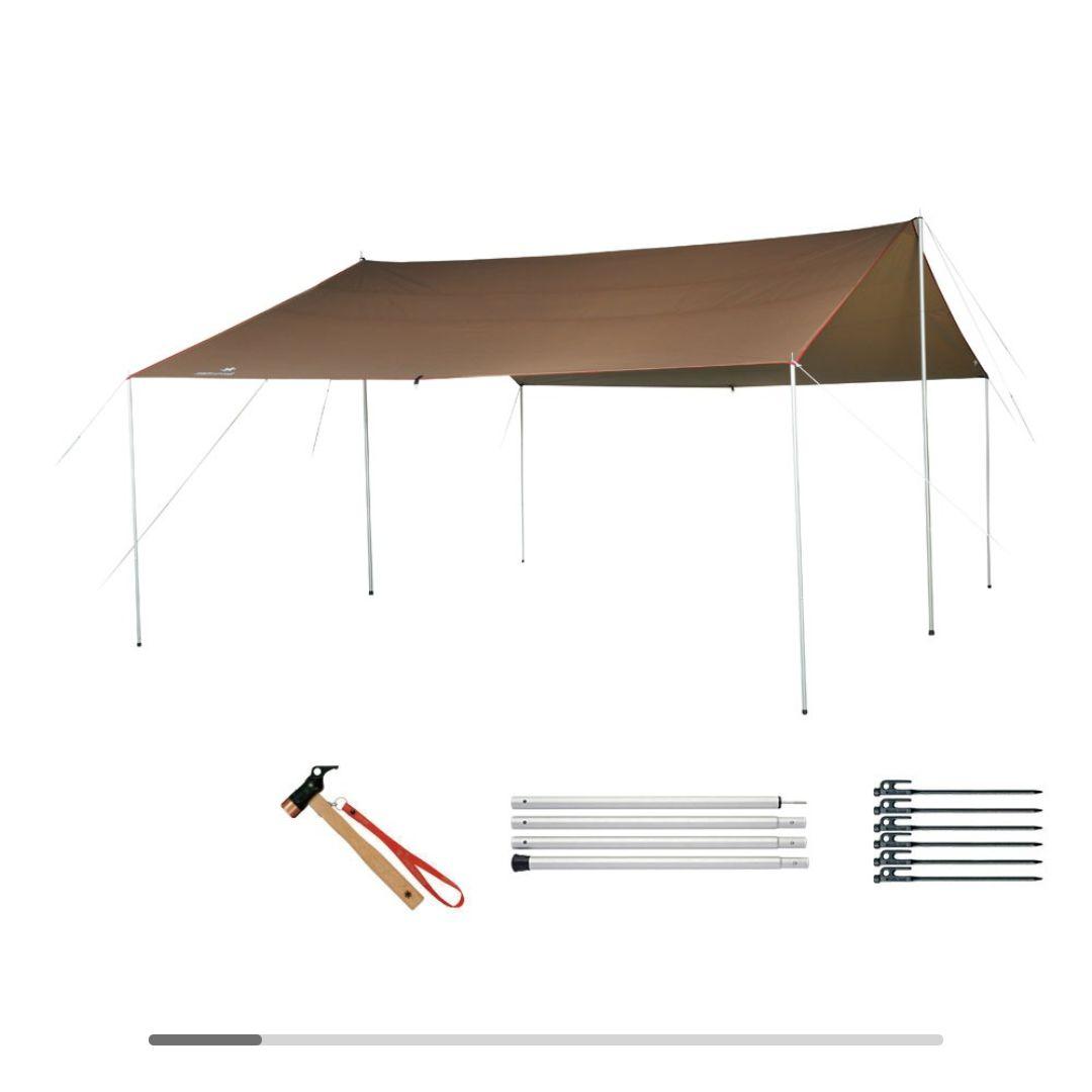 HDタープ “シールド”・レクタ(L)Pro セット [8人用]　新品