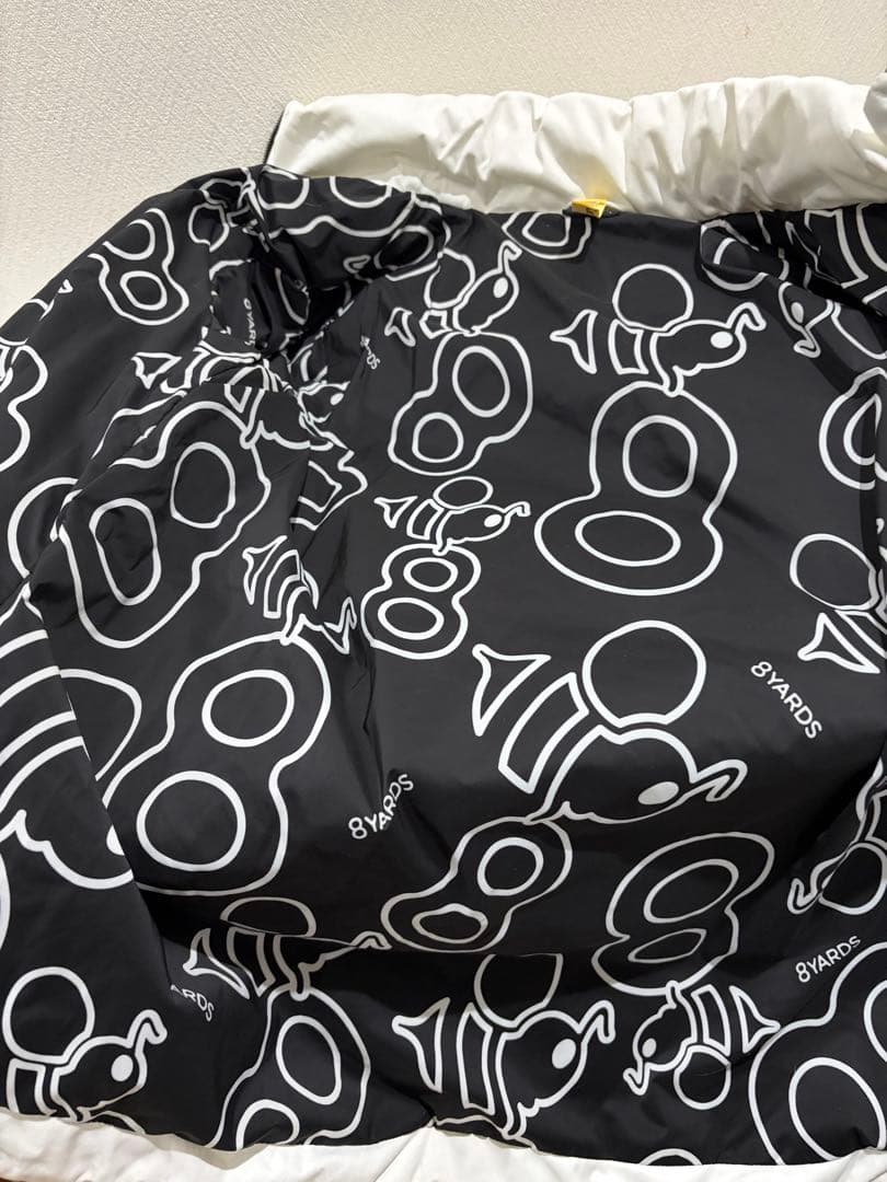 8 YARDS Women’ BIG HOODIE レディースL ホワイト美品