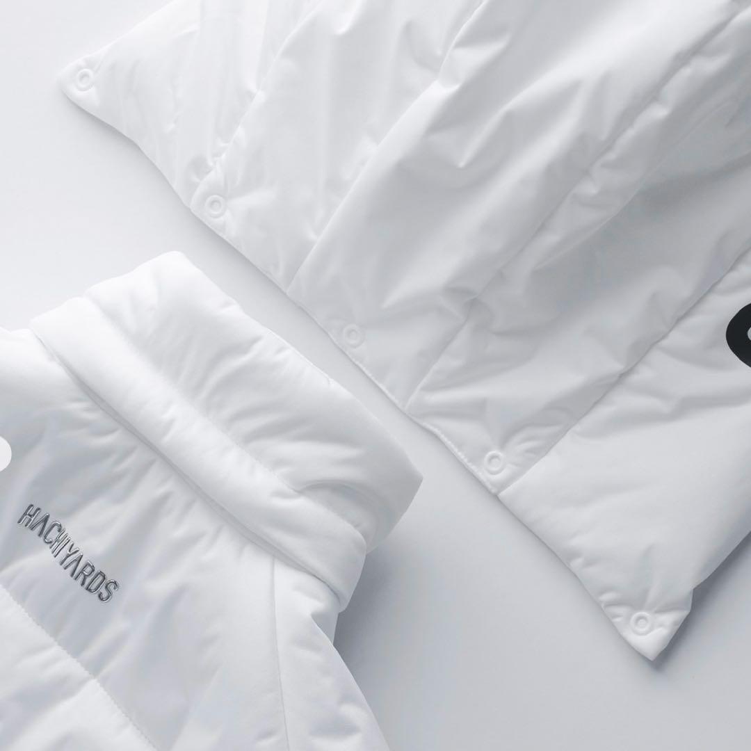 8 YARDS Women’ BIG HOODIE レディースL ホワイト美品