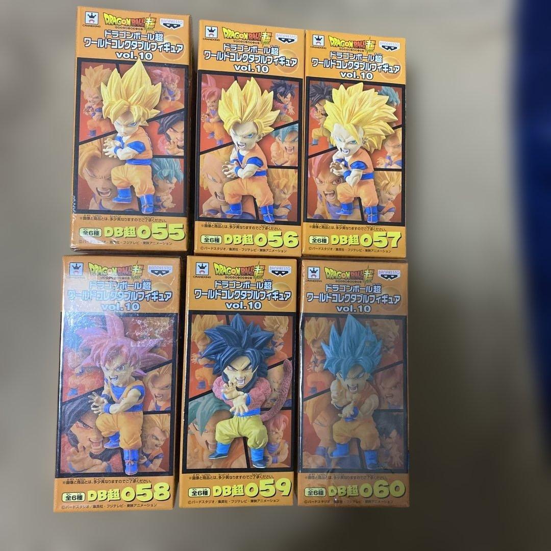 ドラゴンボール WCF フィギュアセット vol.10 全6種