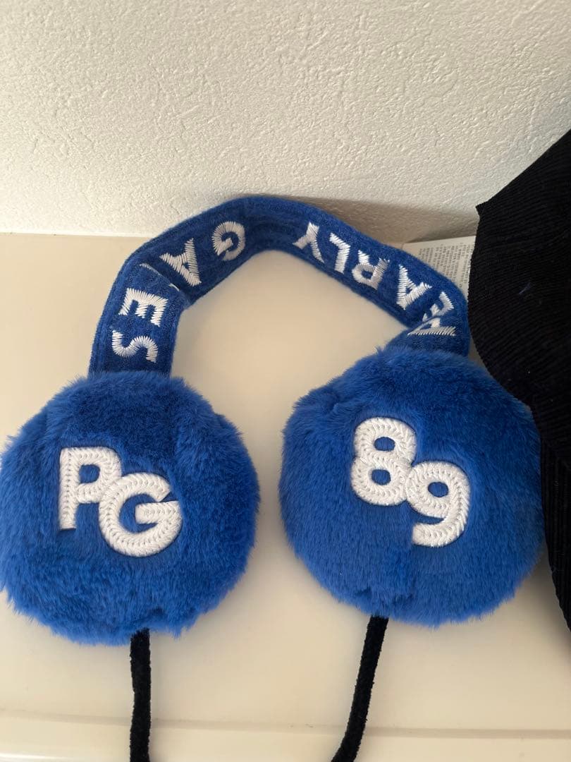 【新品未使用】PEARLY GATESコーデュロイキャップ 耳あて付き