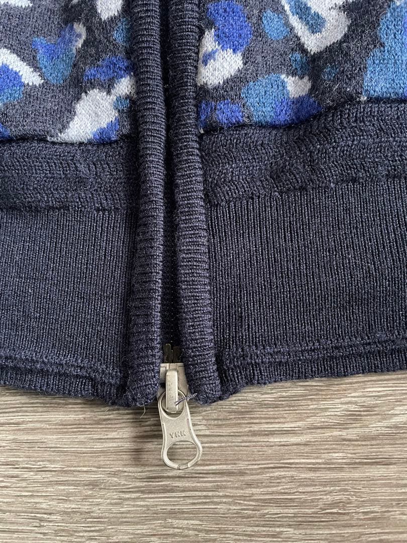 BRIEFING ブリーフィング　ニットパーカー　カモフラ柄　レディースL