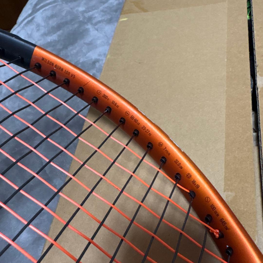 ラケット(硬式用) Wilson burn 100 v5.0 BUPIPI