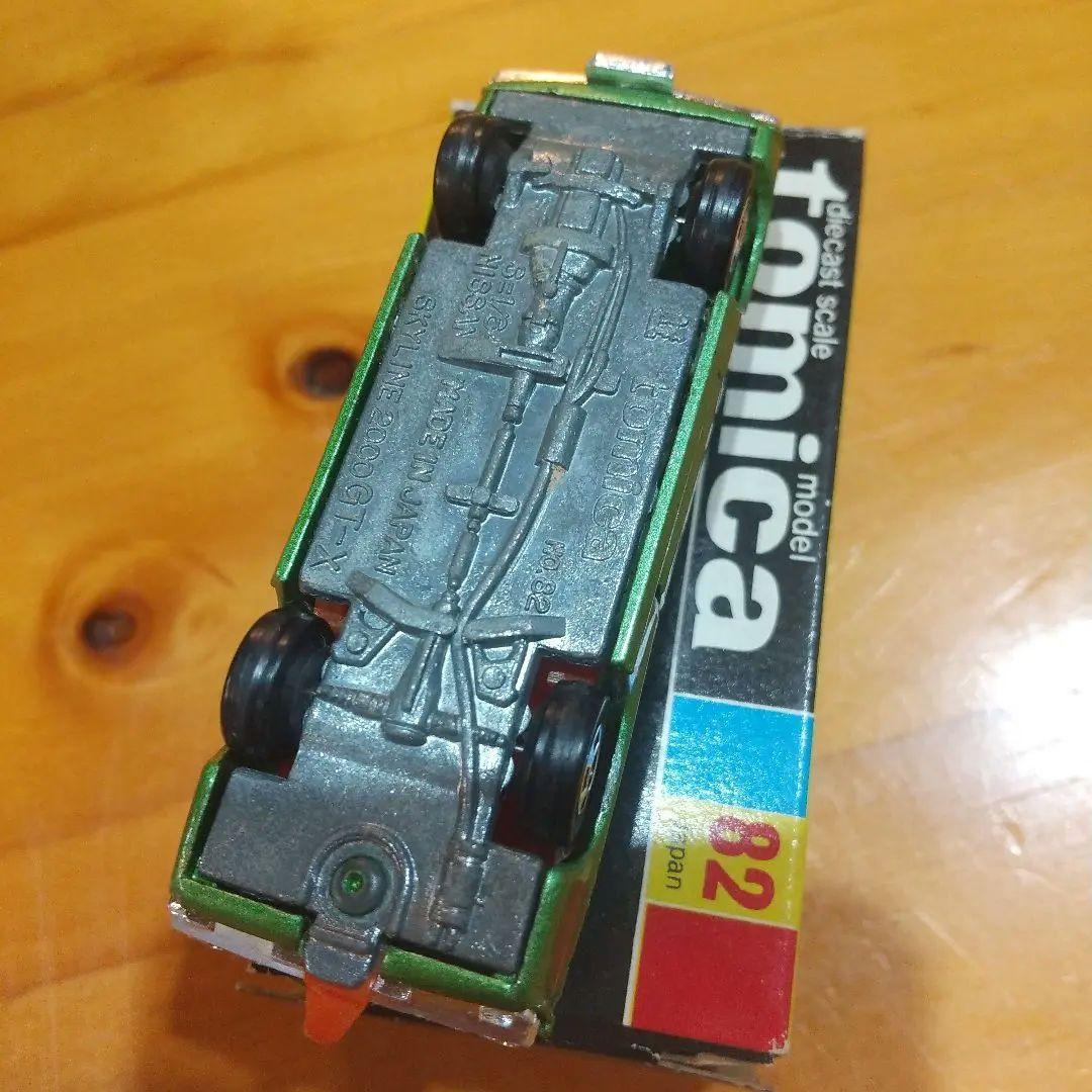 黒箱トミカ82 NISSAN SKYLINE 2000GT-X 1/64