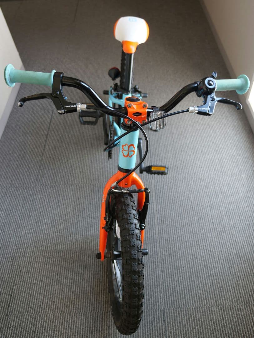 送料込 ヨツバサイクル 16インチ ラムネブルー 中古品