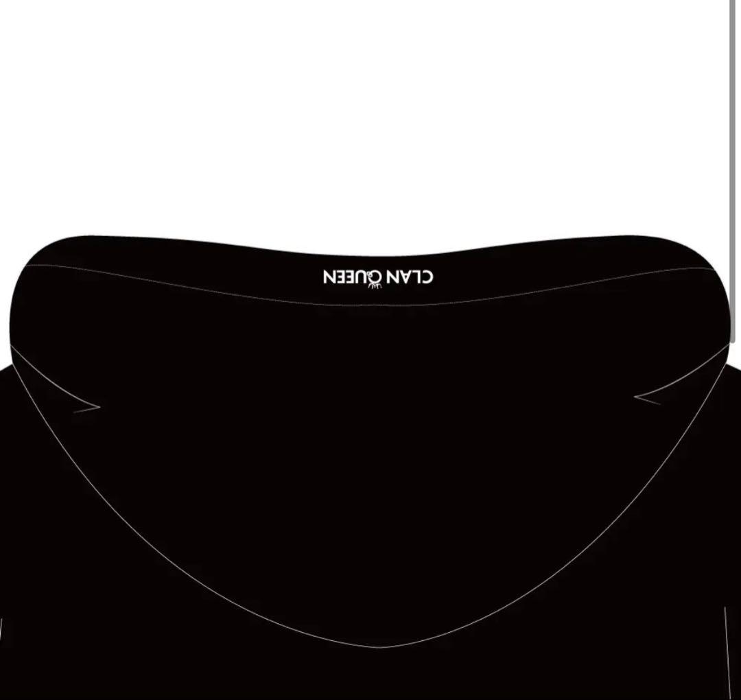 ミュージシャン CLAN QUEEN LOGO HOODIE (BLACK)