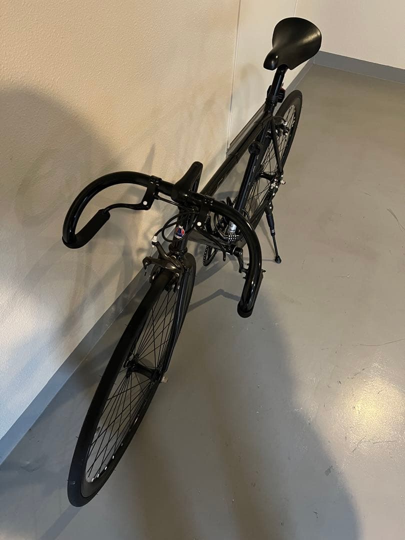 ピストバイク FUJI FEATHER GLITTER_BLACK 2023