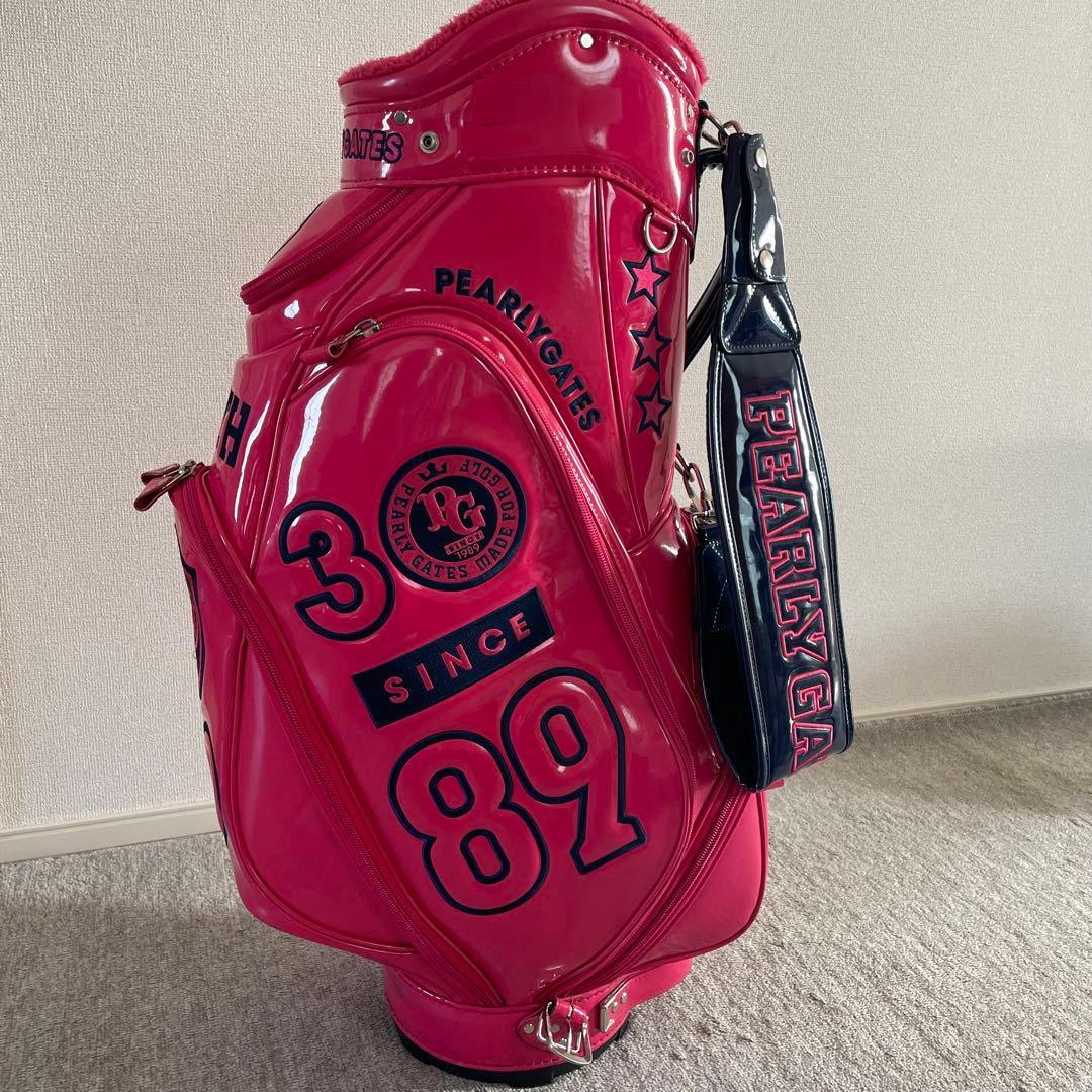 PEARLY GATES ピンクキャディバッグ 30周年記念