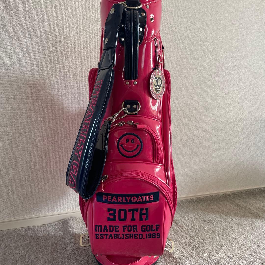 PEARLY GATES ピンクキャディバッグ 30周年記念