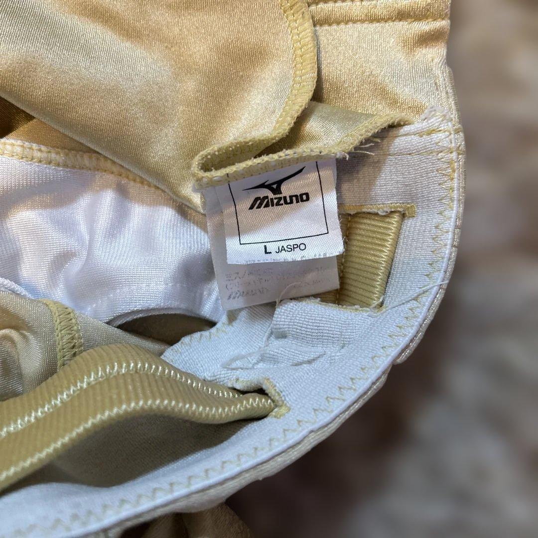 Mizuno Kaisers アメリカンフットボールパンツ ゴールド　Lサイズ