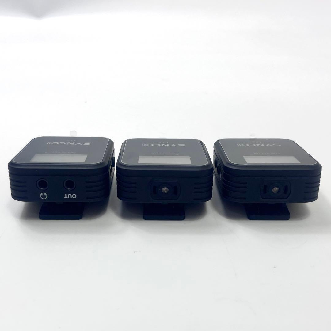 【セット】SYNCO G2 ワイヤレスマイク システム マイク