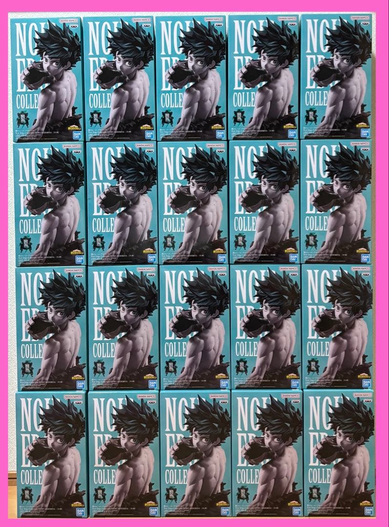 ヒロアカ　デク　フィギュア NoirEdgeCollection 20個セット③