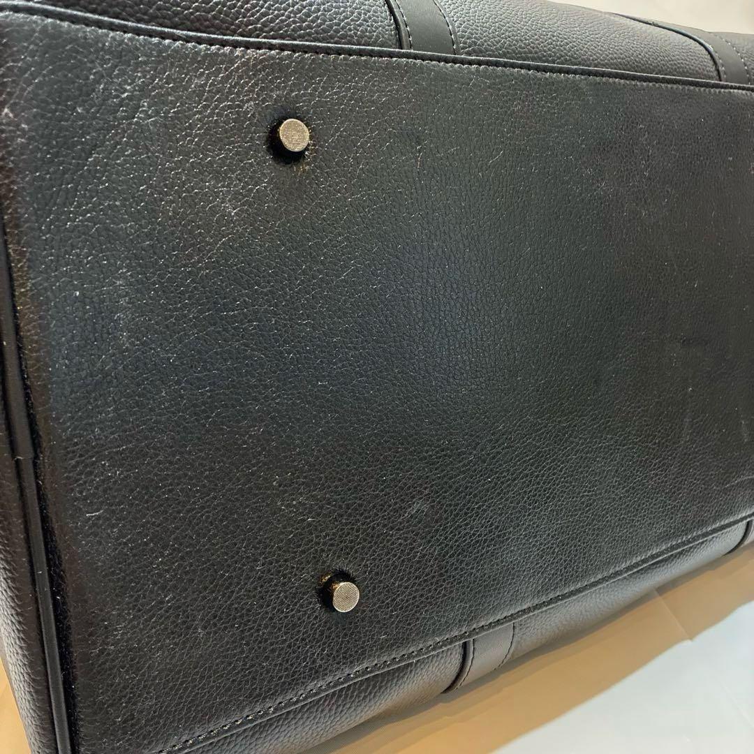 【新品タグ付】 BOSTANTEN 2way ゴルフバッグ シューズ収納 本革