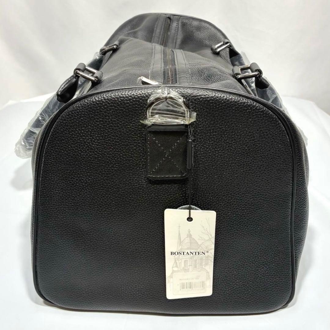 【新品タグ付】 BOSTANTEN 2way ゴルフバッグ シューズ収納 本革