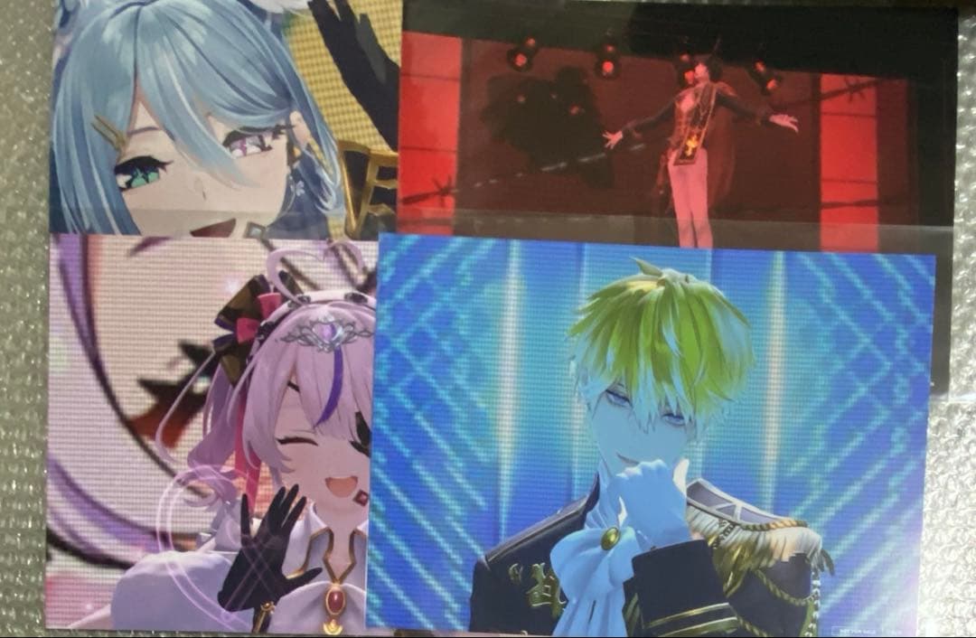 にじさんじ OVERTURE でかカード 公式写真カード チケット風カード EN