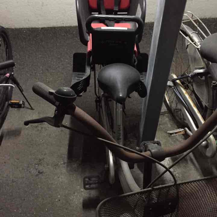 自転車 子供乗せ付き