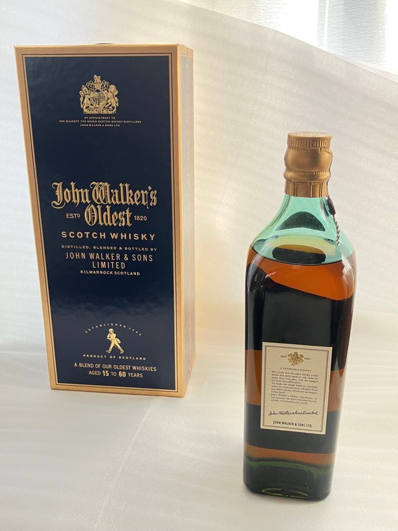 ウイスキー John Walker's Oldest Scotch Whisky