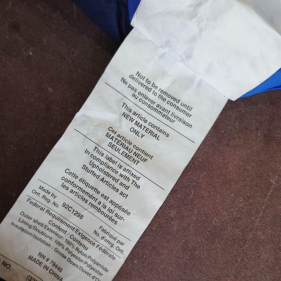 Marmot sawtooth Gossamer Down 15F シュラフ冬用